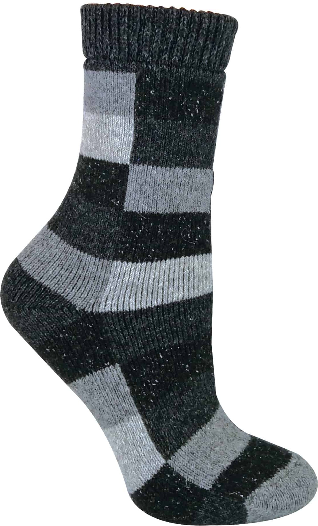 Sock Snob - Atmungsaktive Socken aus Wollmischung mit Karomuster