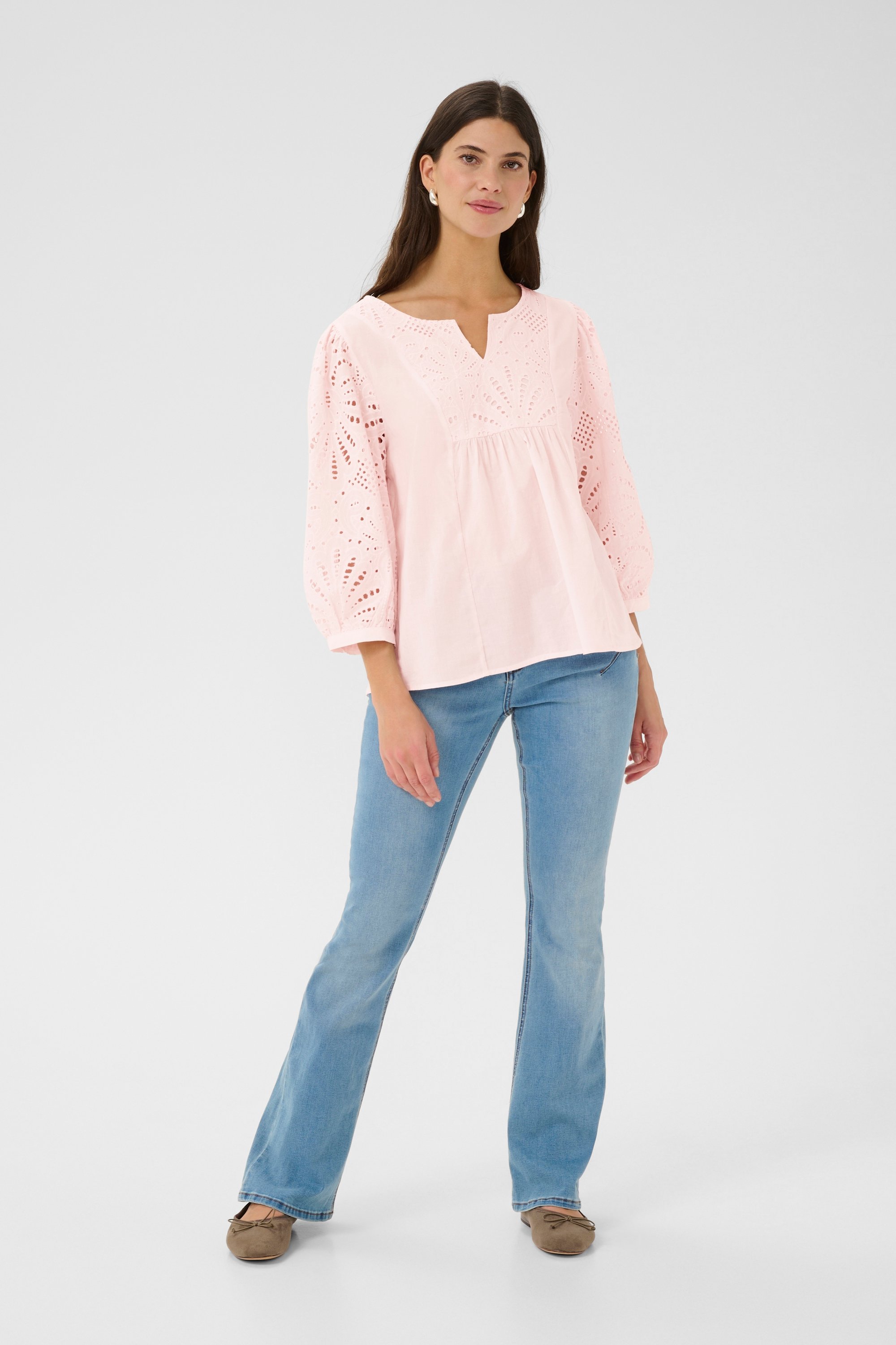 Kurzarm-Bluse CRDiana Kurzarm-Bluse Regular fit