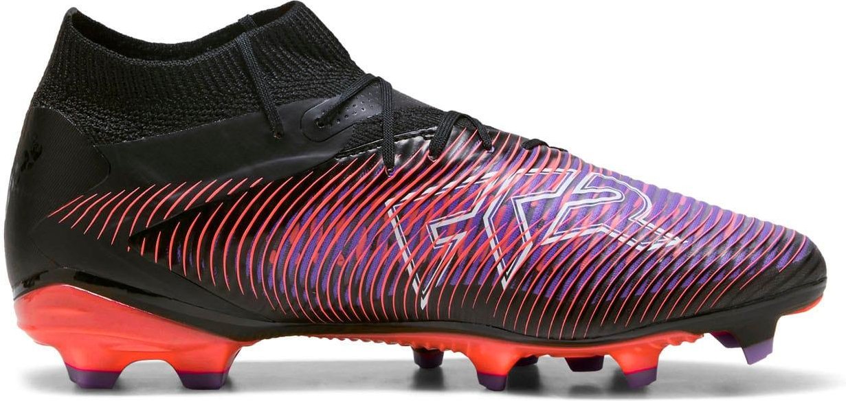 Puma - "Future 8 Pro" Fußballschuhe mit festem Boden für Herren (Schwarz/Rot)