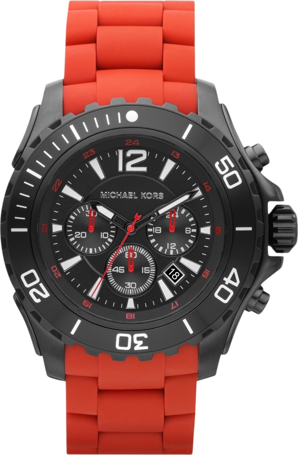 Michael Kors Herrenuhr Quartz Schwarz