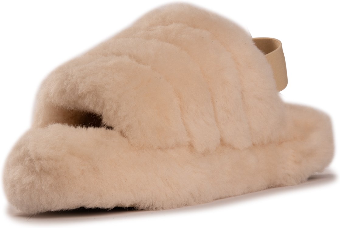 Aus Wooli Australia Damen Schafsfell Wolle Sorrento Sandalen