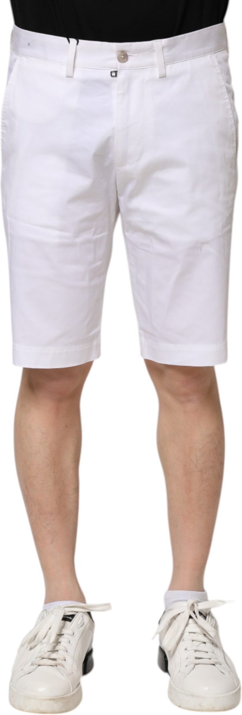 Baumwoll-Chino-Shorts in Regular Fit