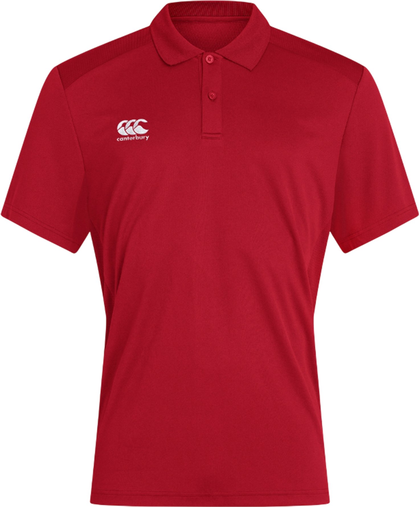 Canterbury - "Club Dry" Poloshirt für Herren (Fahnenrot)