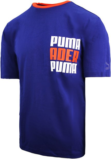 Thumbnail - Puma x Ader Kurzarm Tee Crew Hals Navy Herren T-Shirt 576950 79