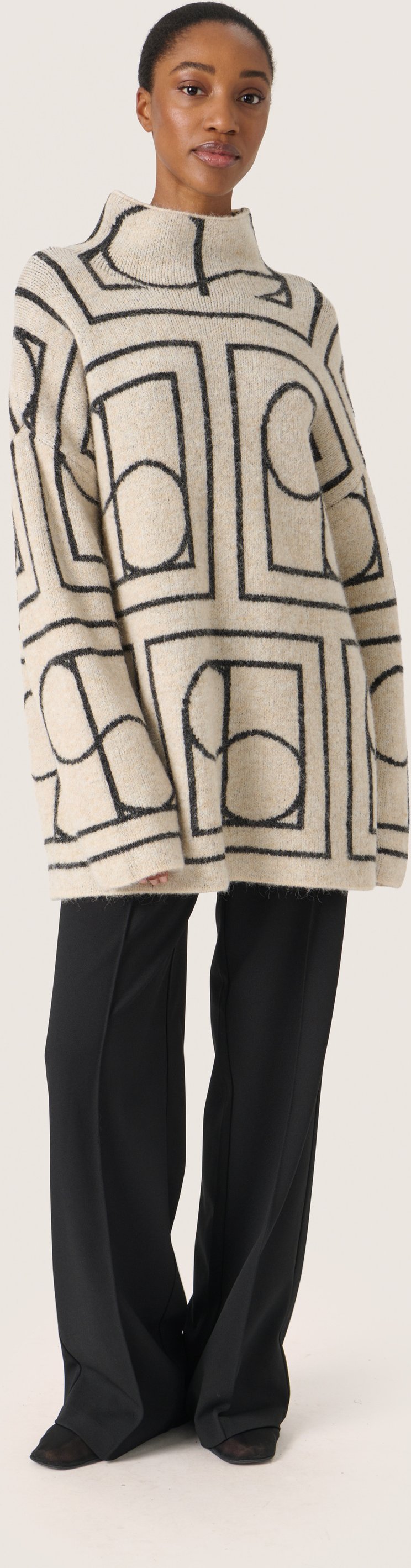 Strickpullover Casual fit white