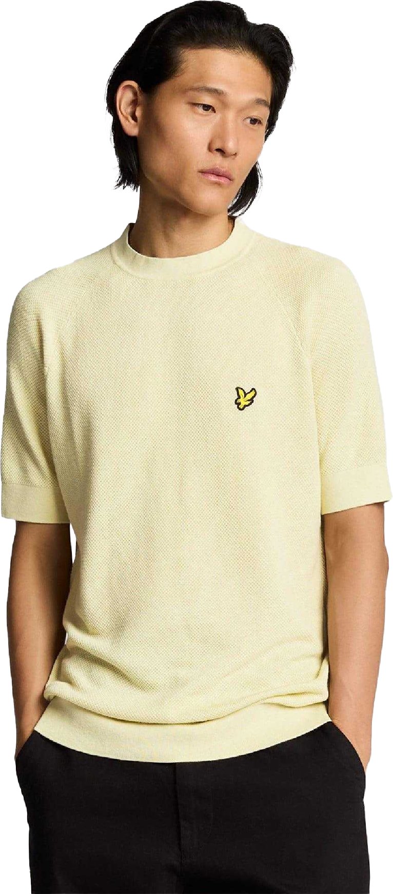 Lyle & Scott - T-Shirt für Herren, Jerseyware, Regulär (Beige)