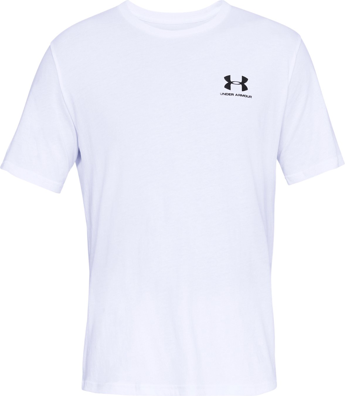 Under Armour - "Sportstyle" T-Shirt für Herren kurzärmlig (Weiß/Schwarz)
