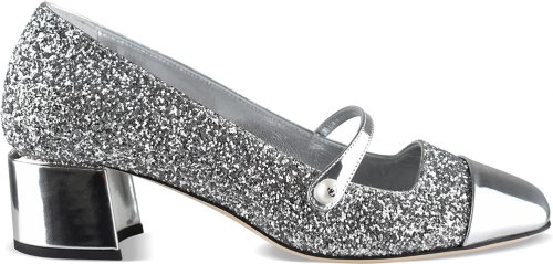 Jimmy Choo Elisa 45 Pumps Silber