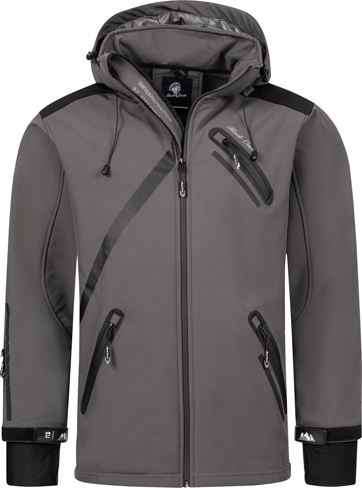 Thumbnail - Rock Creek Jacke Anthrazit