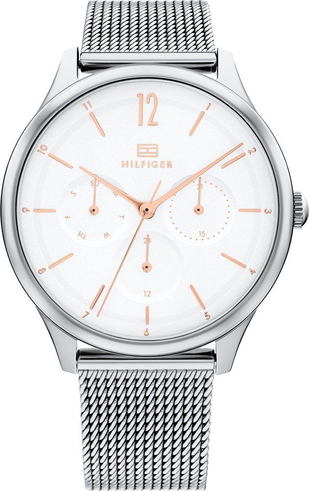 Tommy Hilfiger Layla Silber Damen Armbanduhr 1782456
