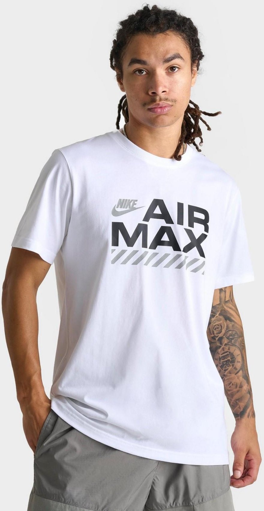 Thumbnail - Nike Air Max Grafik Herren T-Shirt in Weiß