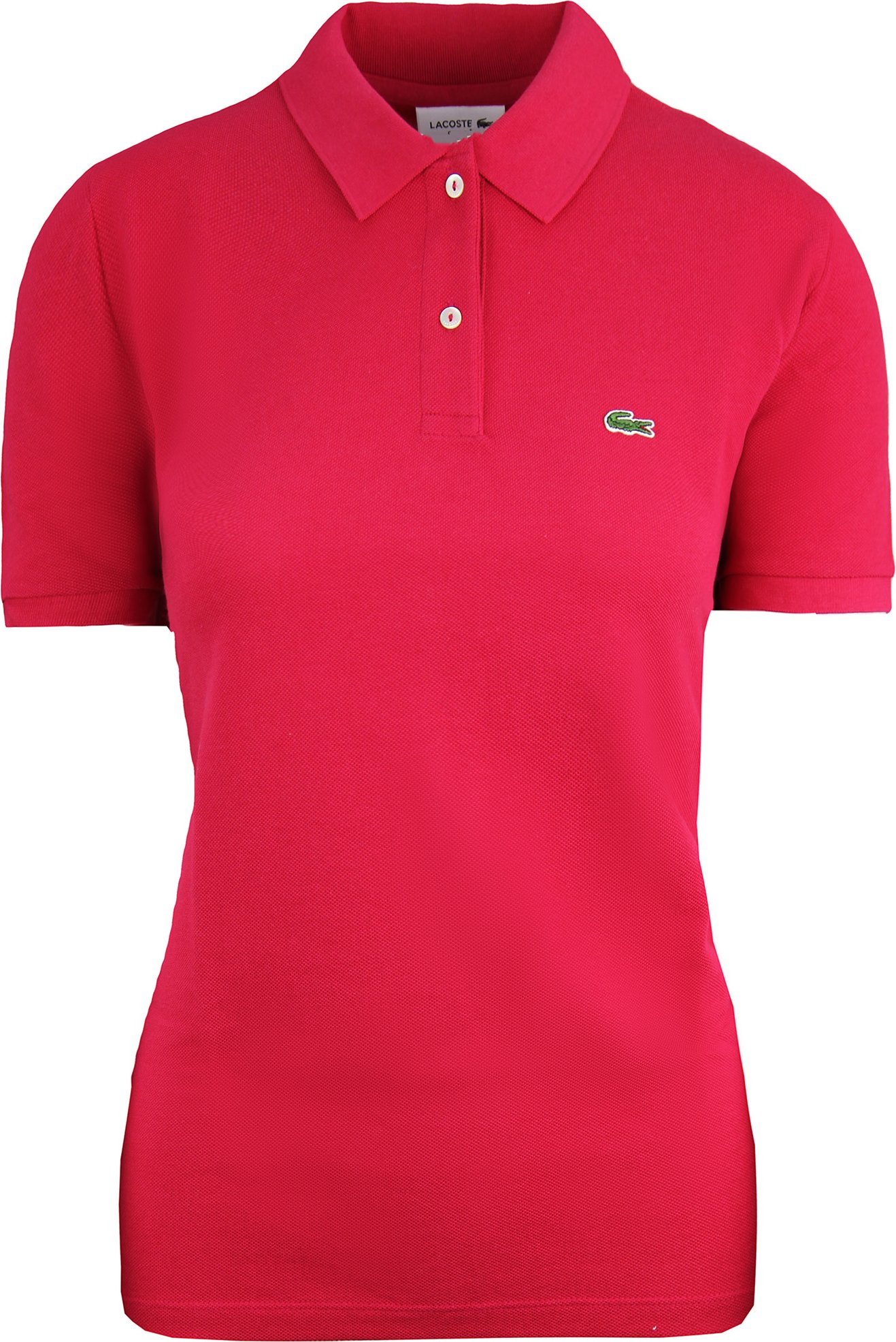 Lacoste Classic Fit Womens Pink Polo Shirt