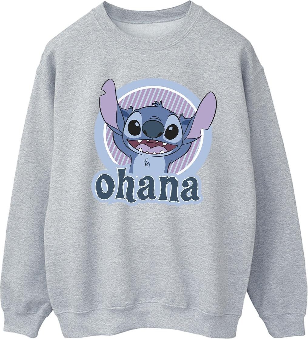 Disney - "Lilo And Stitch Ohana Circle" Sweatshirt für Damen (Grau)