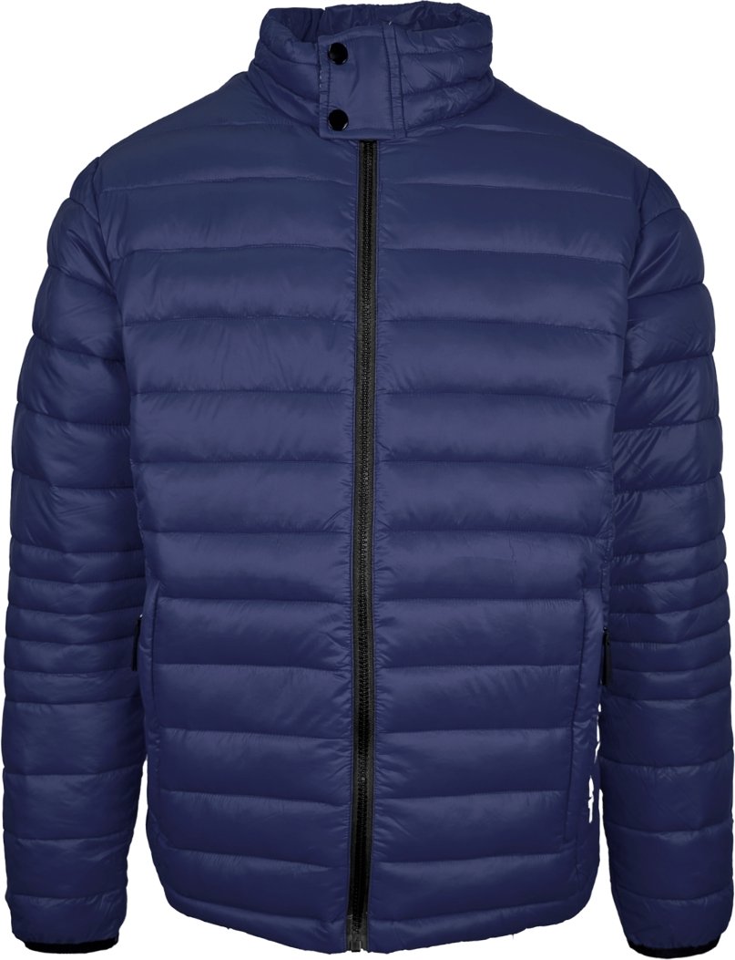 Plein Sport Einfache Gepolsterte Marineblaue Jacke
