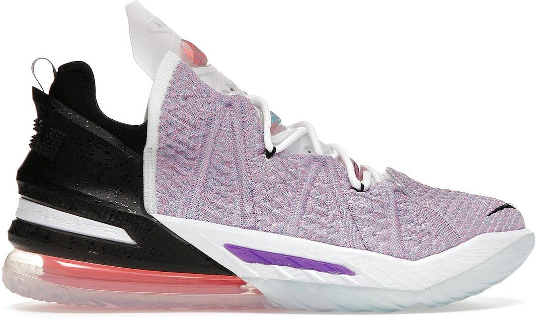 Nike LeBron XVIII Purpur Herren Trainer
