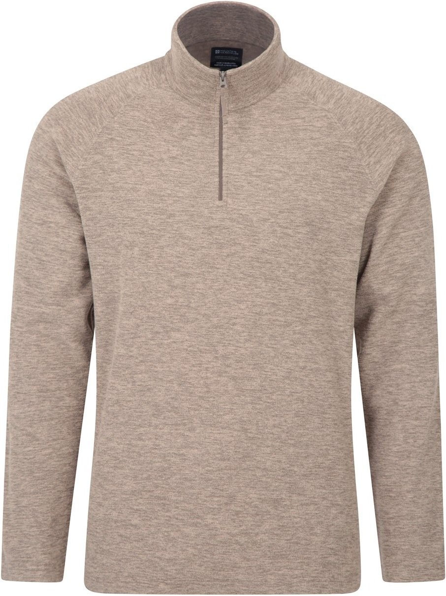 Mountain Warehouse Herren Snowdon II Fleece Top (Hellbraun)