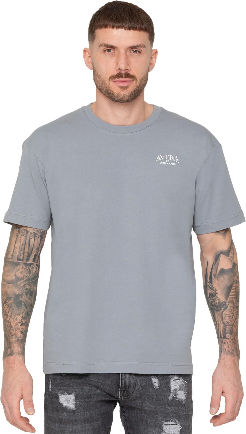 Enzo Milano | Herren T-Shirt in Übergröße