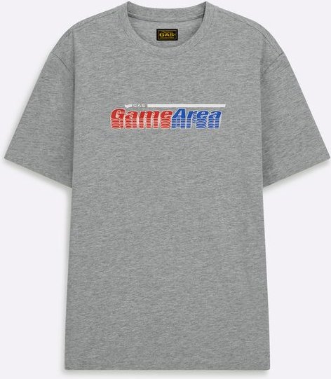 Herren-T-Shirt mit Logo-Aufdruck DHARIS "GAME GAS "HER.