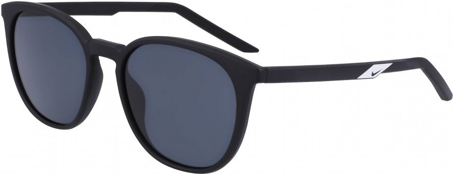 Nike Journey Matte-Sonnenbrille (Schwarz/Weiß/Dunkelgrau)
