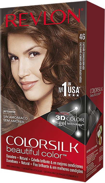 Colorsilk Tinte #46-castaño Cobrizo Dorado