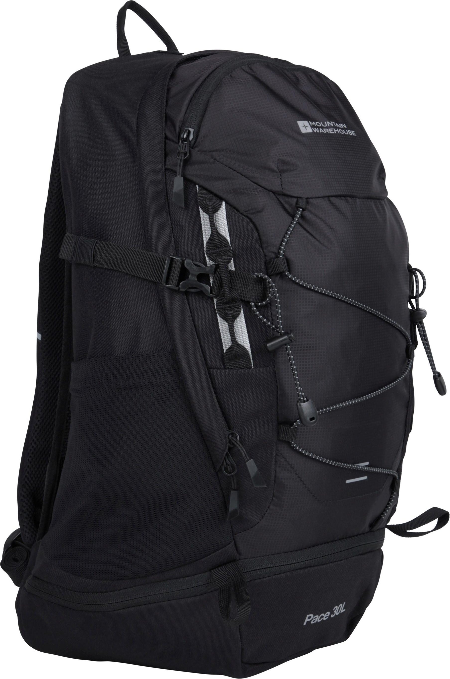 Mountain Warehouse - Rucksack "Pace", 30L (Schwarz)