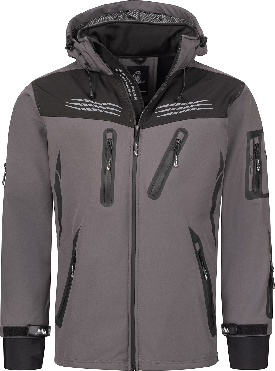 Rock Creek Jacke Grau