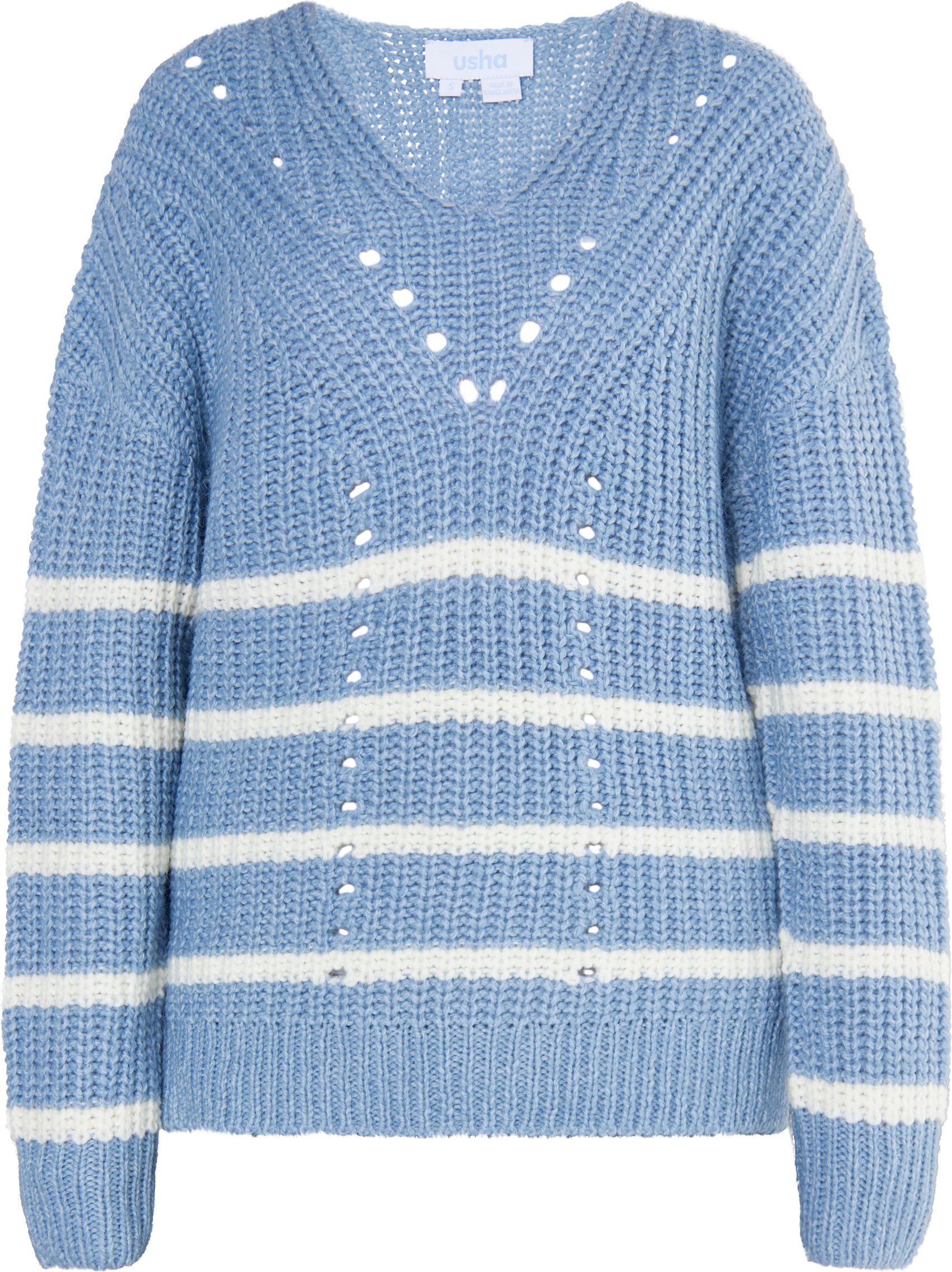 Thumbnail - usha Strickpullover Damen Denimblau