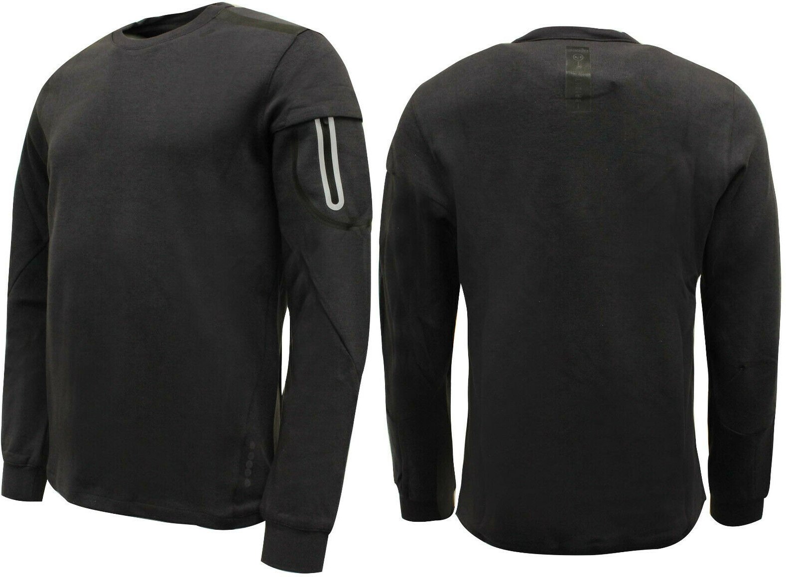 Diadora Evo Herren schwarzer Pullover