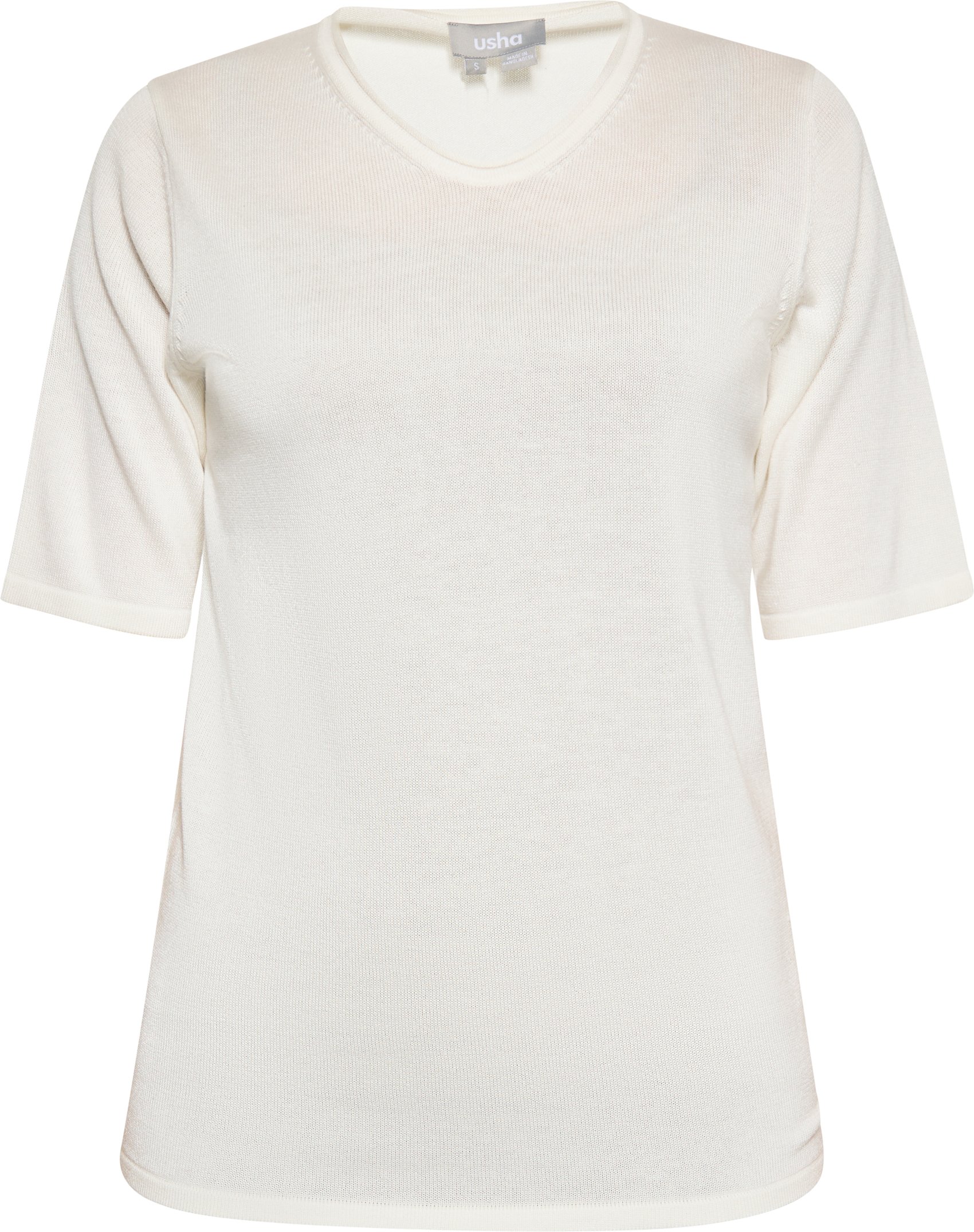 usha Zur Seite fahren Damen Wollweiß