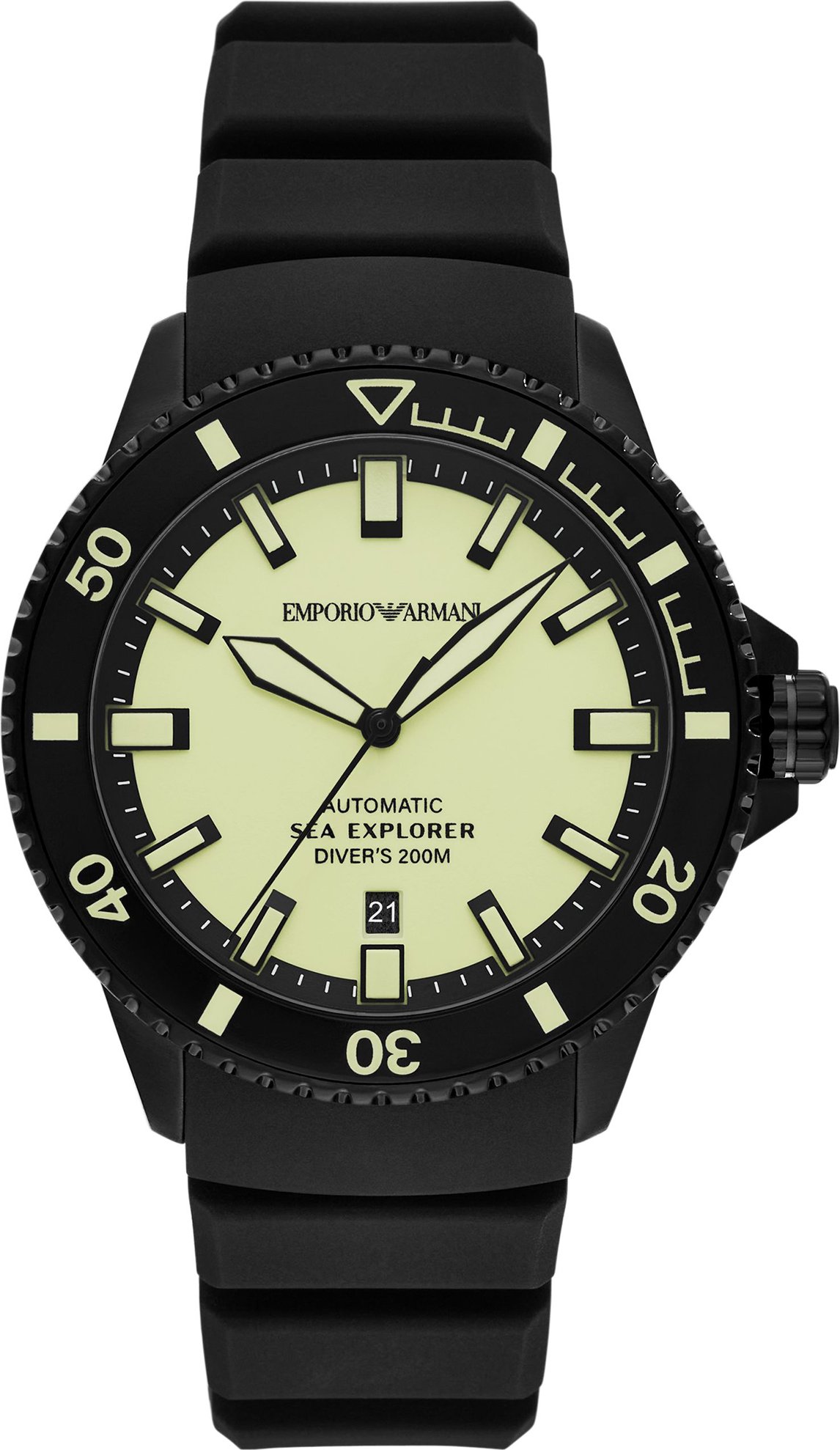 Thumbnail - Emporio Armani Sea Explorer Herren Schwarz Uhr AR60085