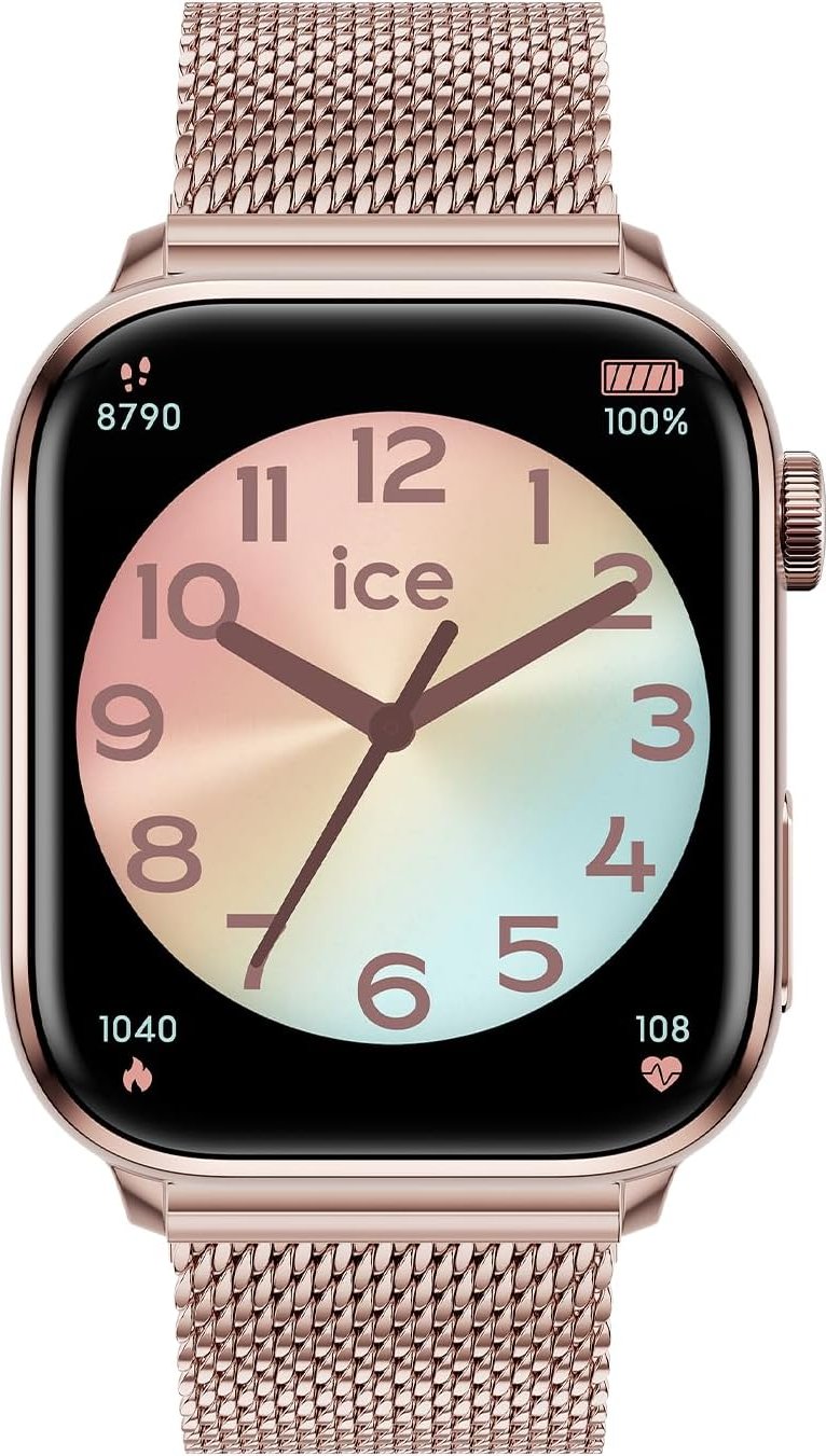 Ice Watch Ice Smart 2.0 - Rose Gold - Milanese roségold Unisex Armbanduhr 024562 -