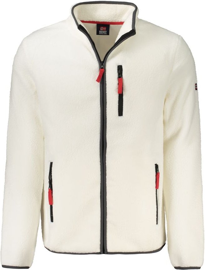 Thumbnail - Norwegen 1963 Weißer Polyester Herren-Sweatshirt