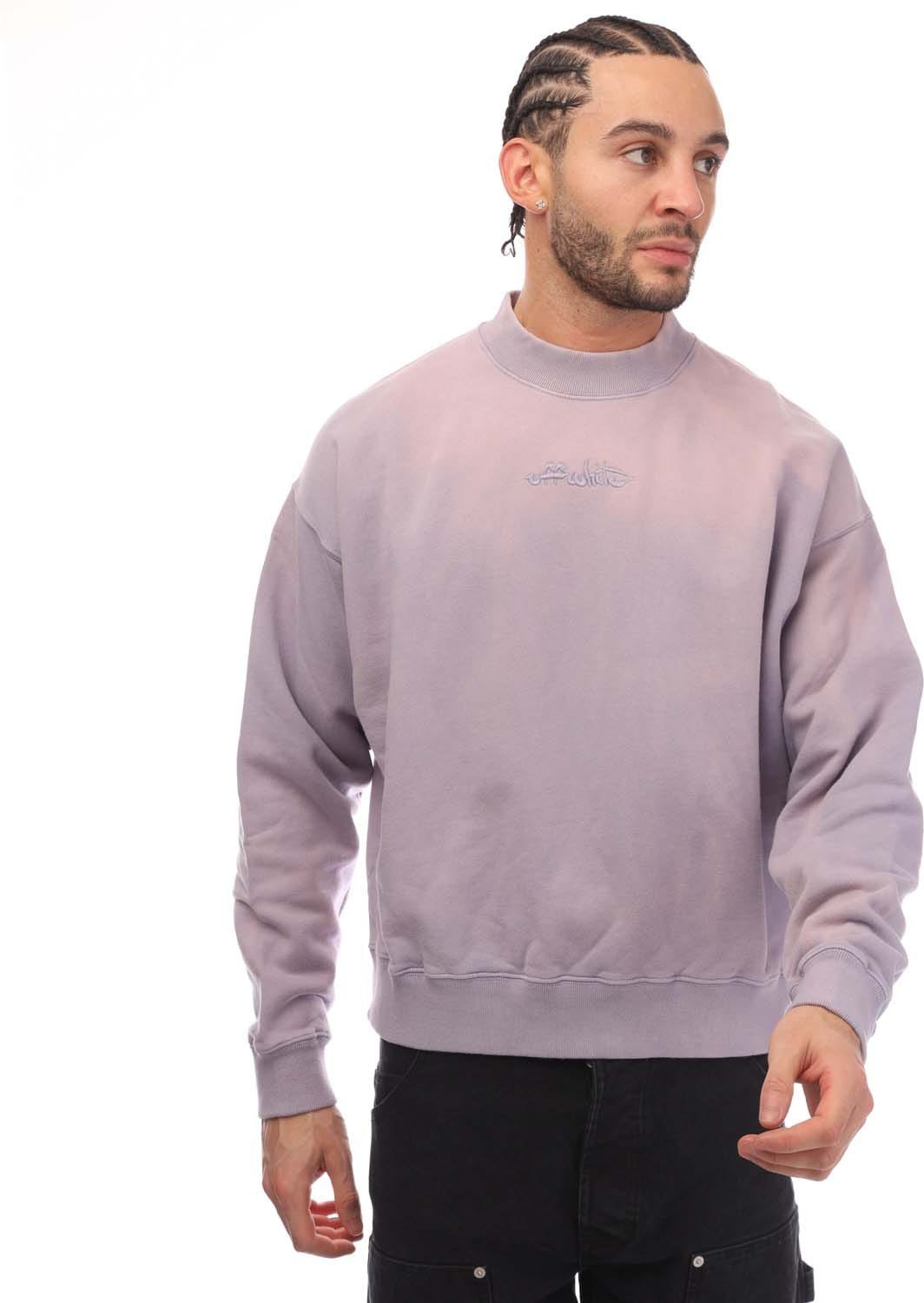 Soli Color LAUNDRY Rundhals-Sweatshirt in Violett
