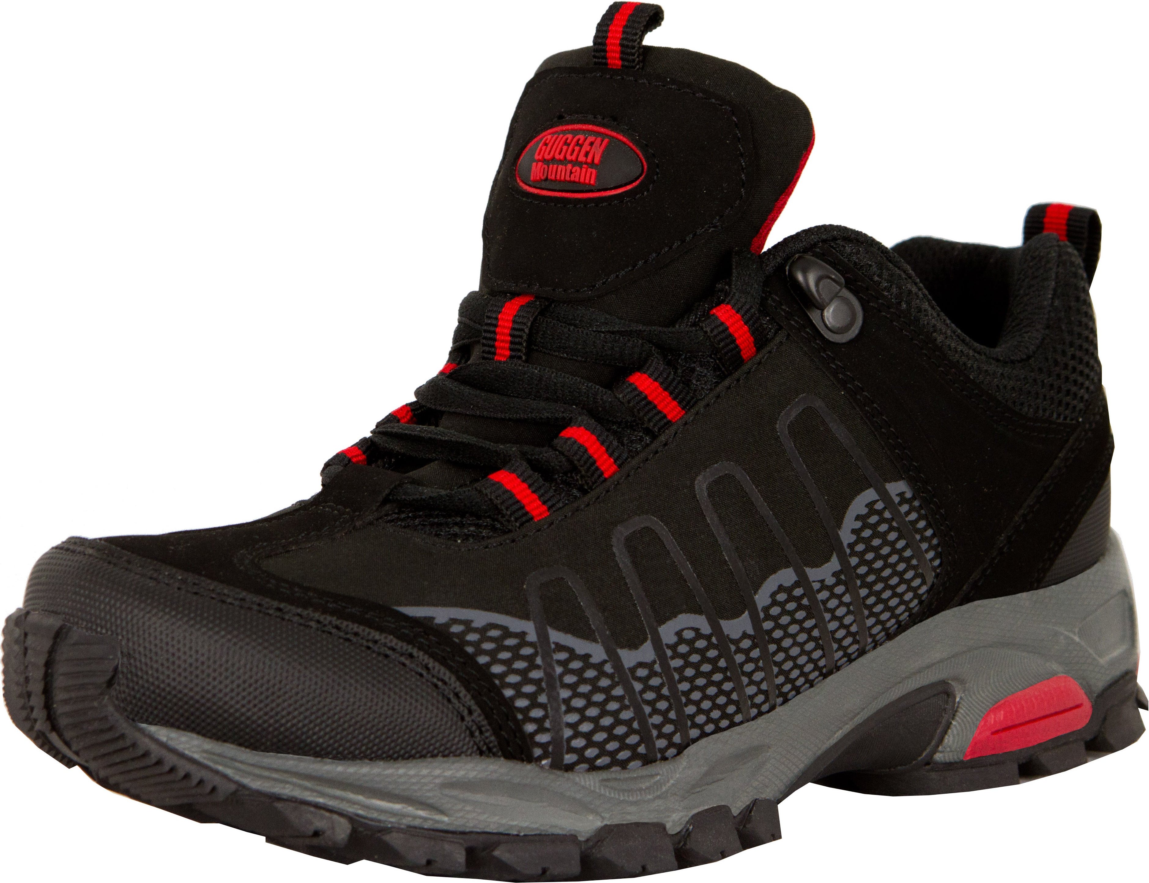 Damen Wandern Trekkingschuhe Schwarz