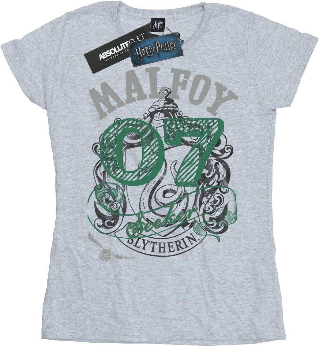 Harry Potter - "Malfoy" T-Shirt für Damen (Grau)