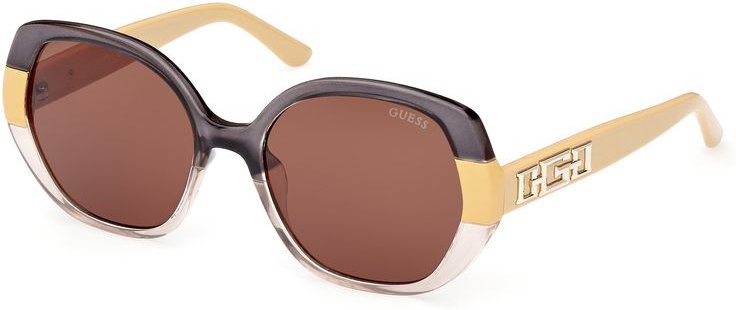 Gelbe Harz-Sonnenbrille