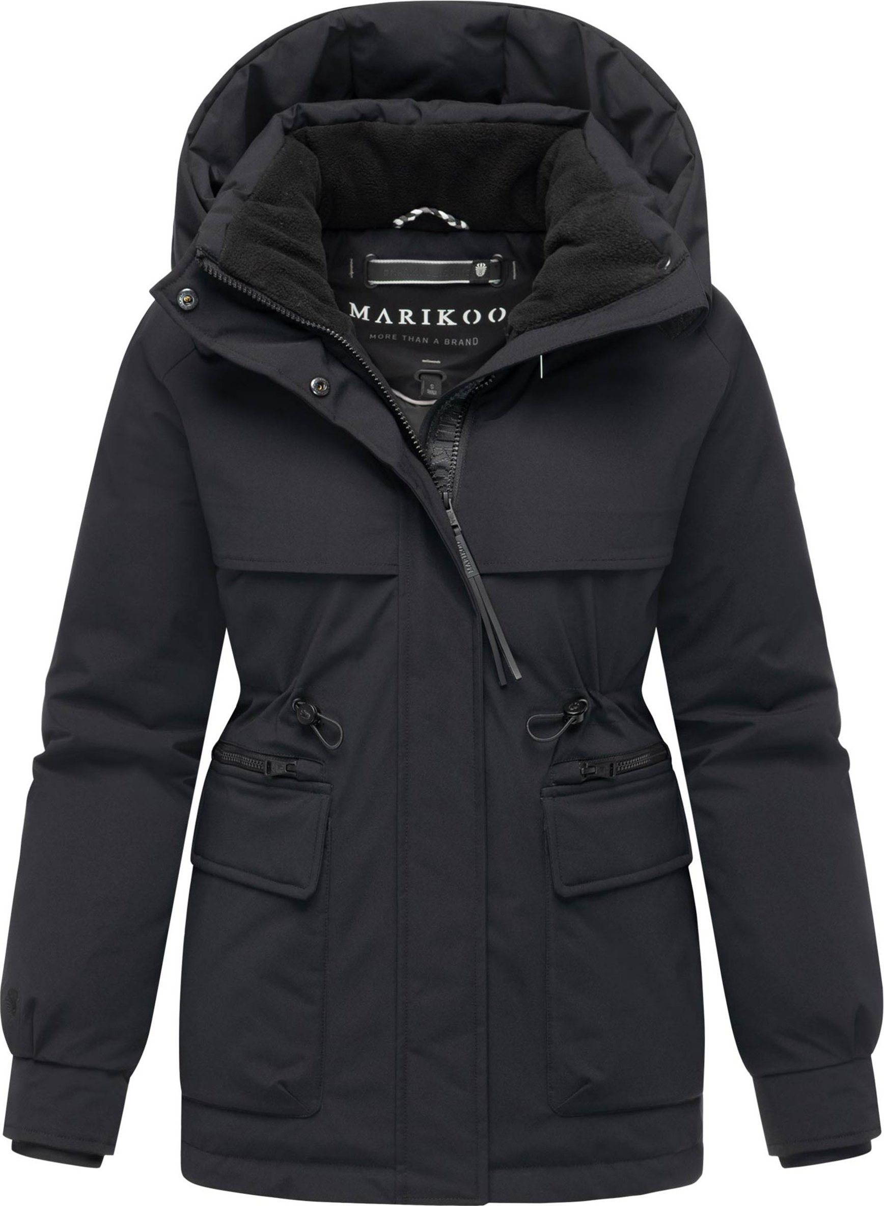 Marikoo Damen Winterjacke Shigaraa mit abnehmbarer Kapuze & Magnettaschen
