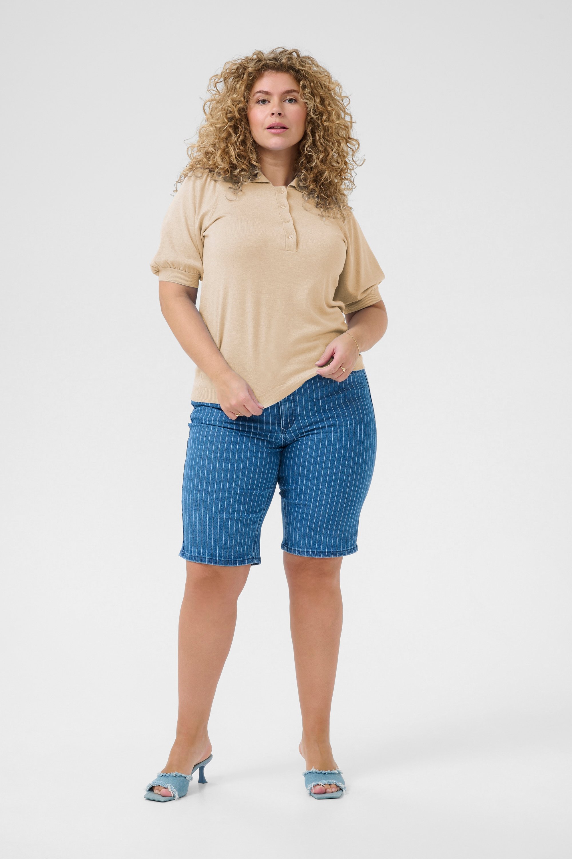 Strickpullover Regular fit cream