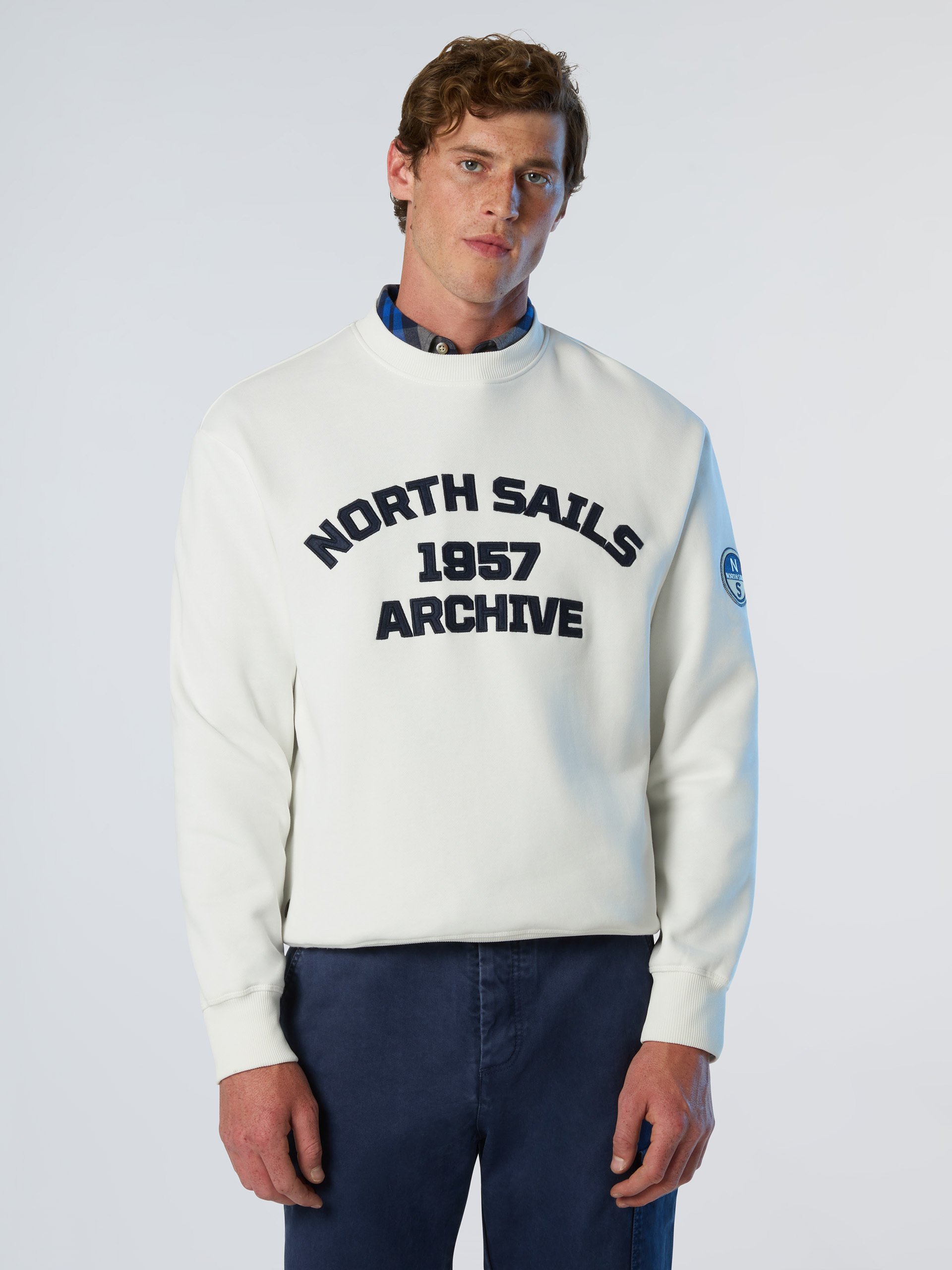 North Sails Sweatshirt Archiv-Style mit Öse