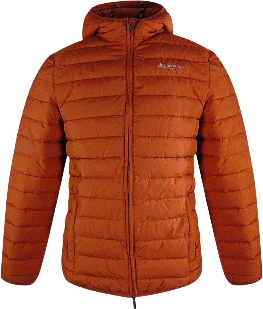 Aquascutum Active Rlg Active 100 G Winterjacke Mit Kapuze In Rostorange