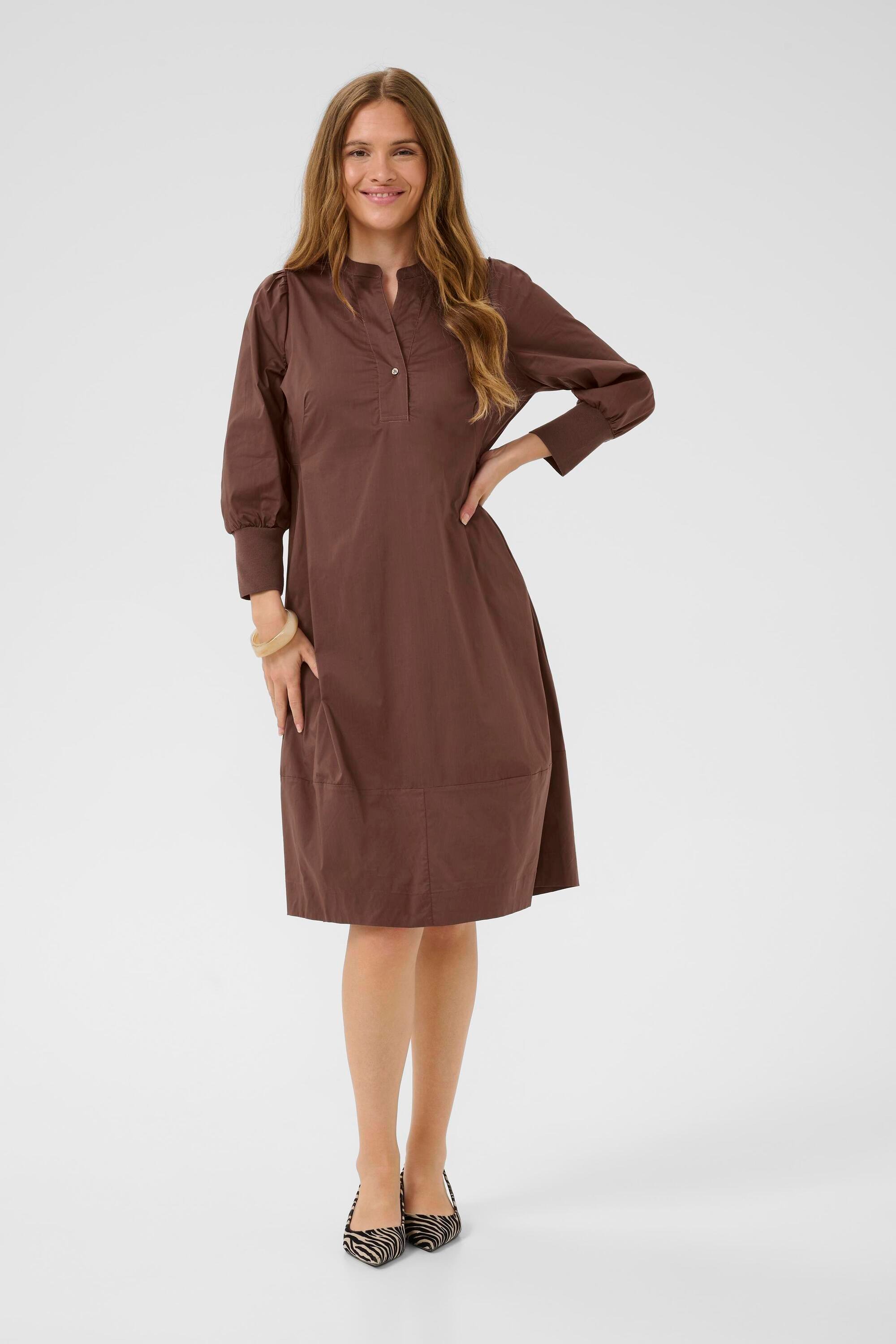 Kleid CUantoinett Feminine brown