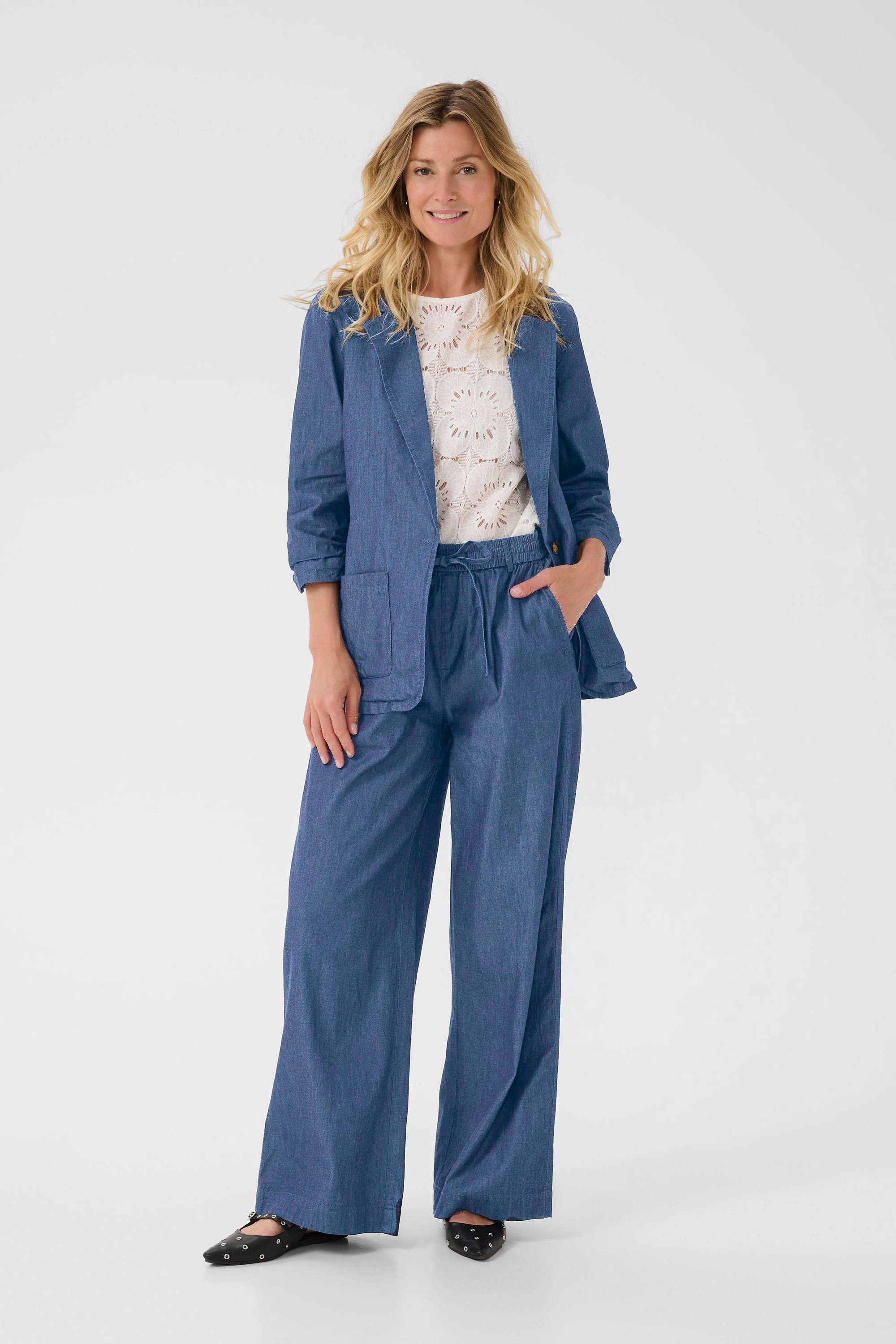 Blazer CRTallie Feminine dark blue