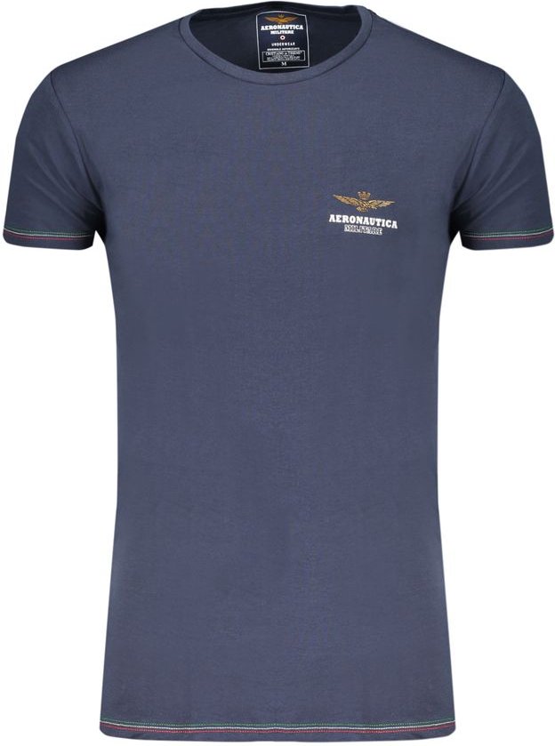 Rundhals T-Shirt mit kurzen Ärmeln