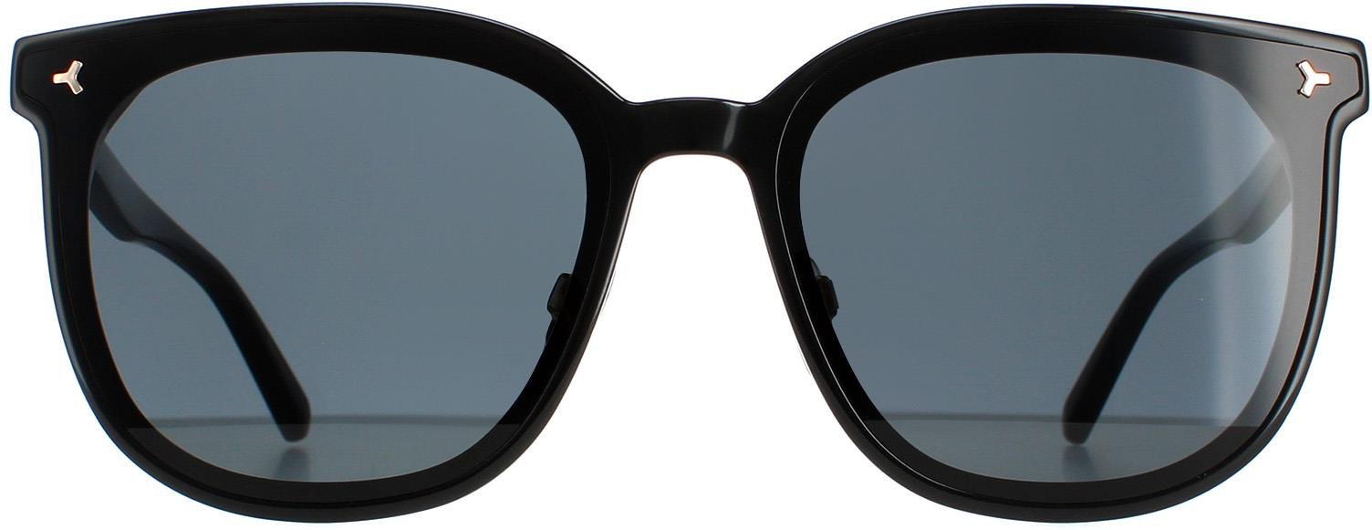 Bally Cat Eye Womens Schwarz Grau Verspiegelt BY0044-K