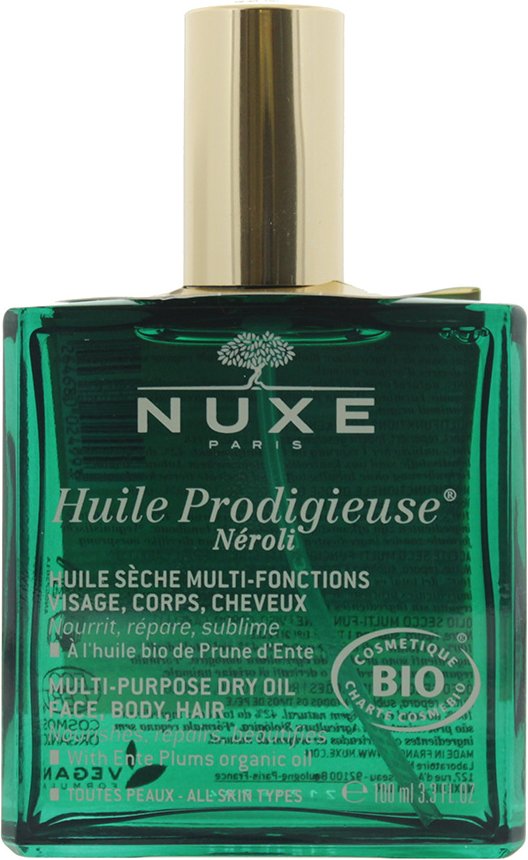 Nuxe Huile Prodigieuse Neroli Mehrzweck-Trockenöl 100ml Gesicht, Körper, Haar
