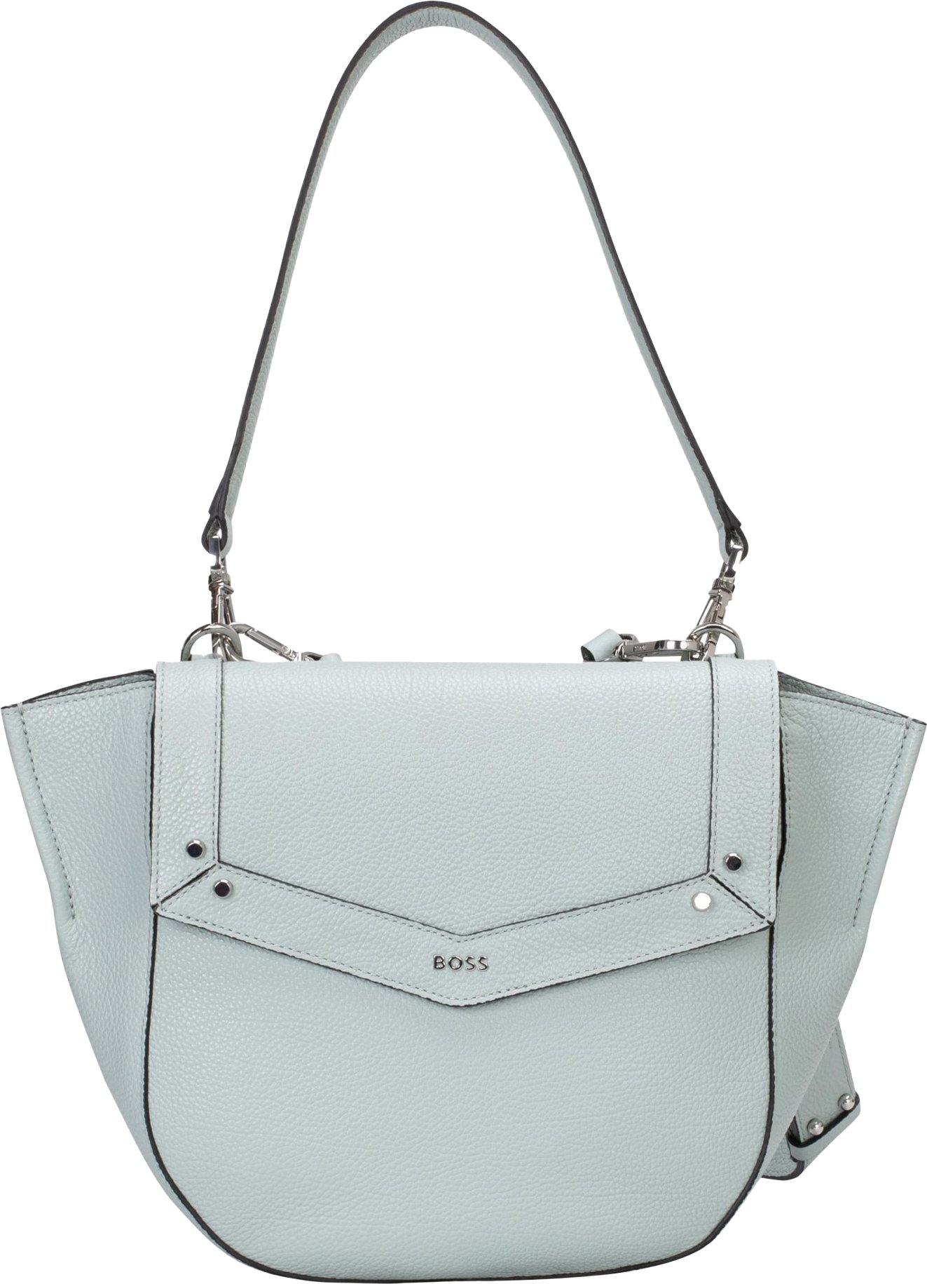 Hugo Boss - Satteltaschen "Ivy", Leder (Grün)