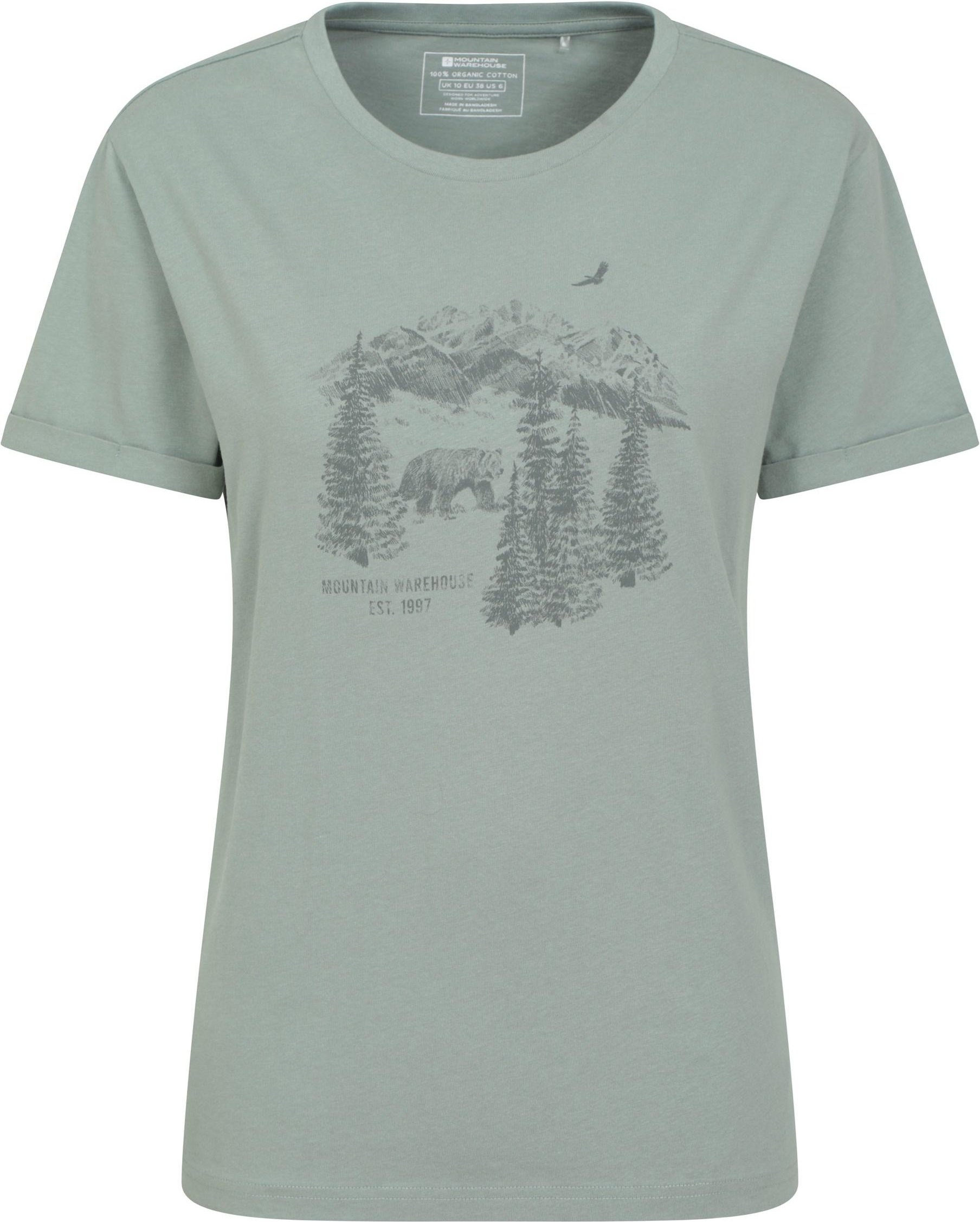 Mountain Warehouse - T-Shirt für Damen (Khakigrün)