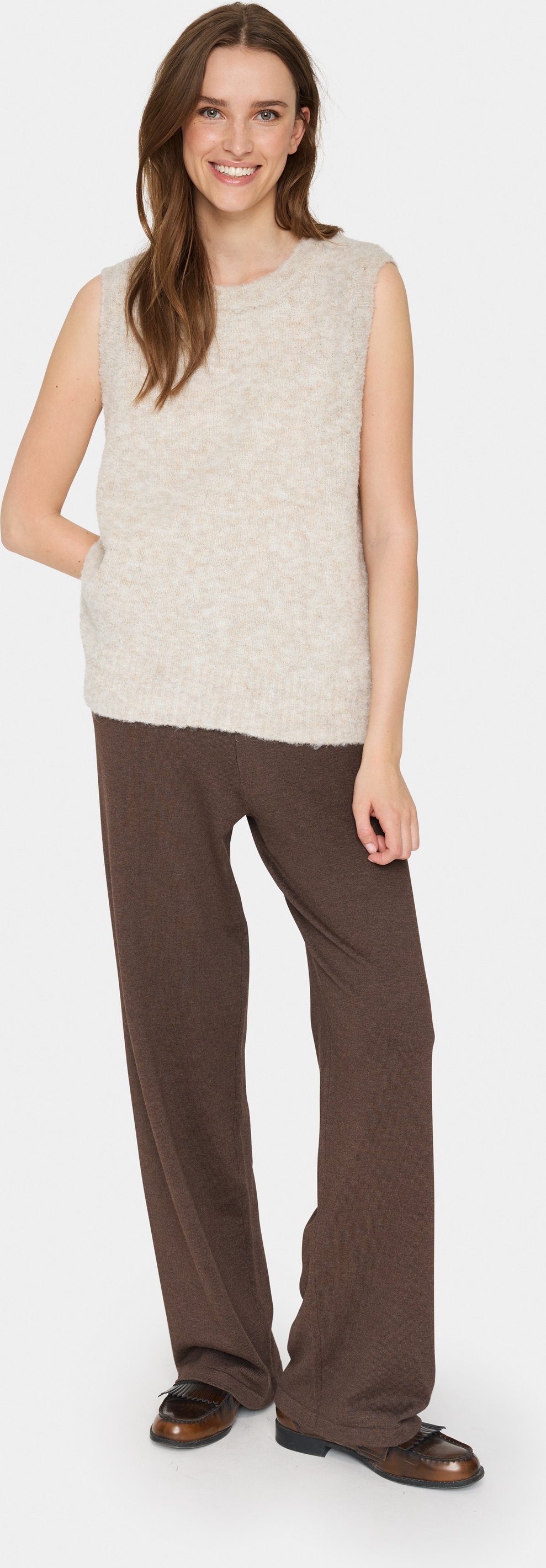 Strickweste GelaSZ Strickweste Lockere Passform