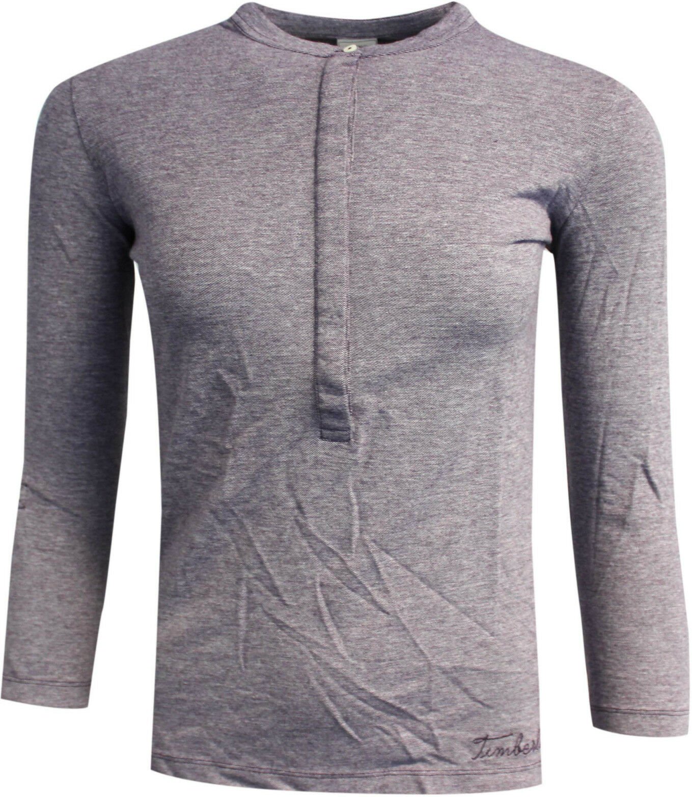 Timberland 3/4 Ärmel Modal Henley Jersey T-Shirt Top Womens 29688 510 RW32