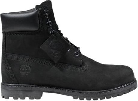 Timberland schwarze Leder Schnürstiefel